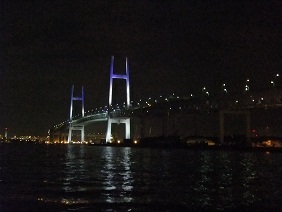 横浜の海夜景
