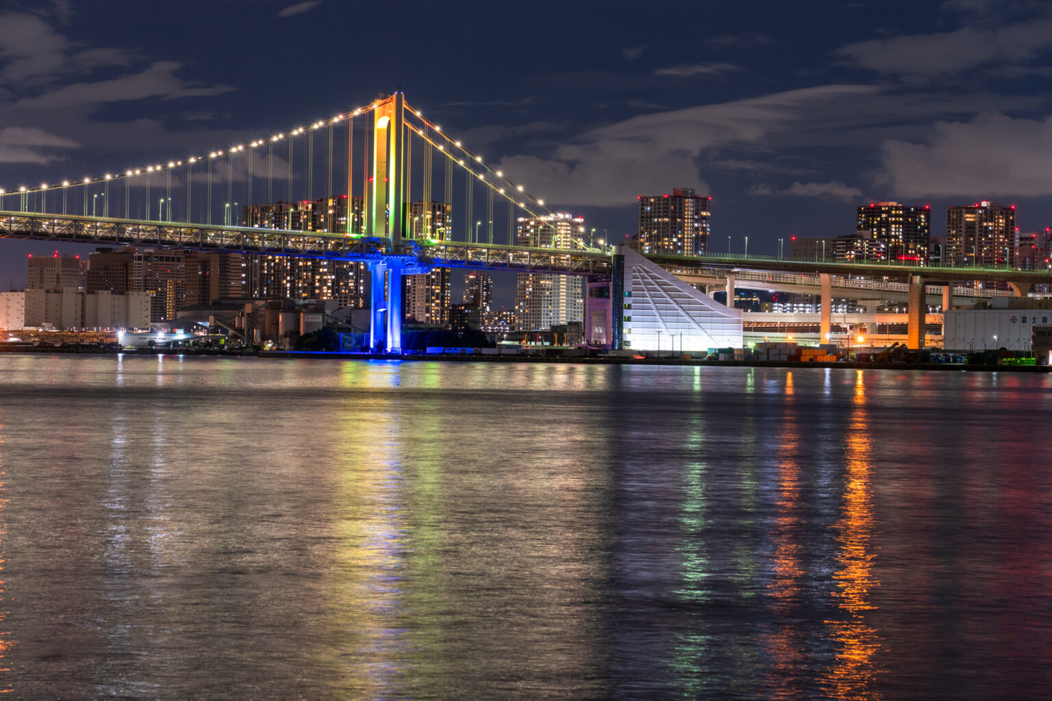 レインボーブリッジの夜景