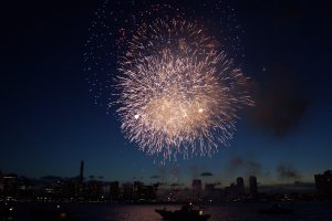 花火大会の様子
