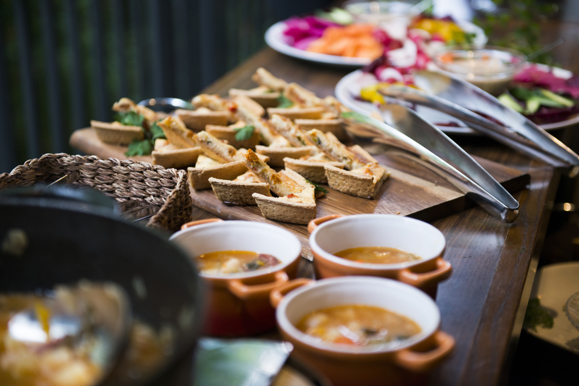 キッシュやシチューなどの料理