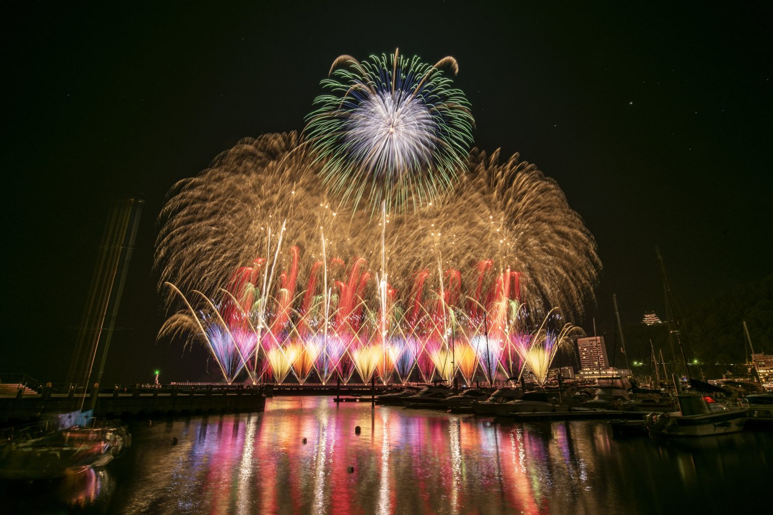 大空中ナイアガラ