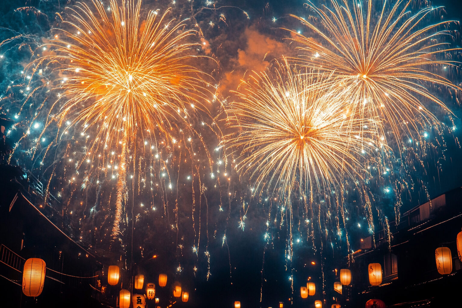 綺麗な打ち上げ花火