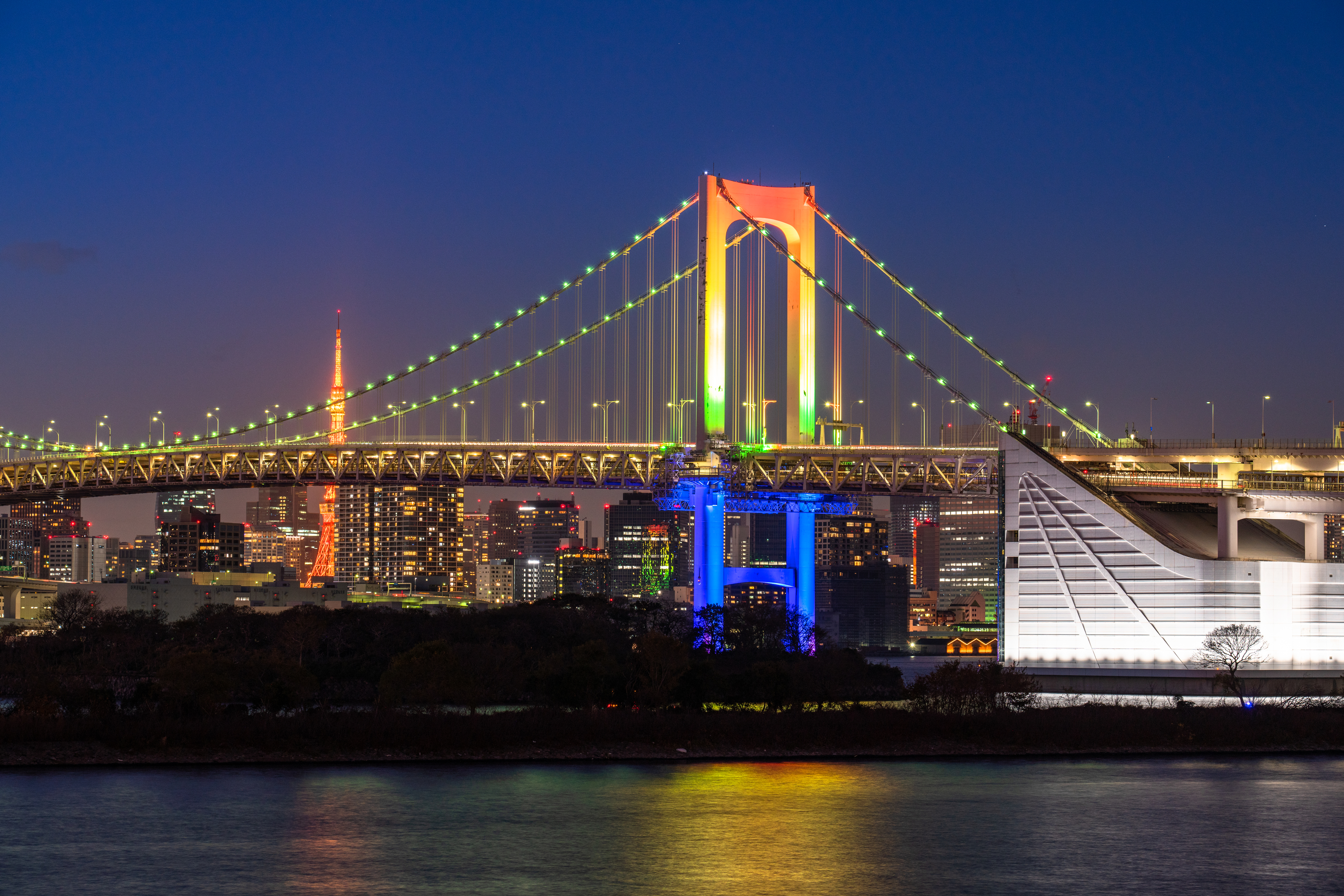 レインボーブリッジ＆東京タワー