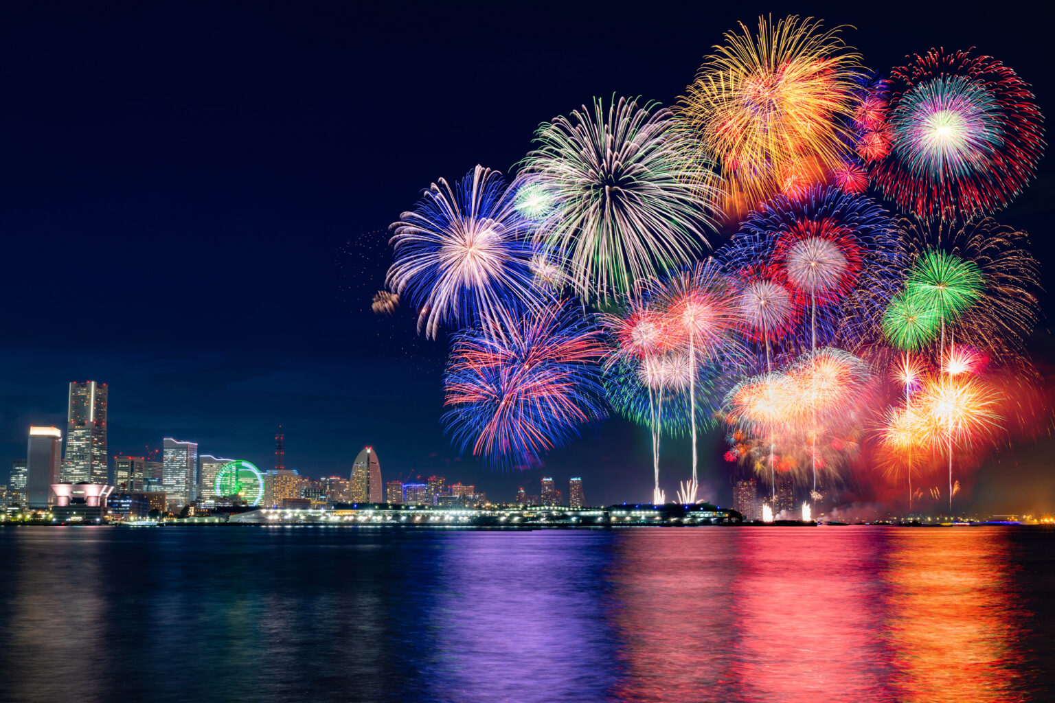 横浜の花火大会