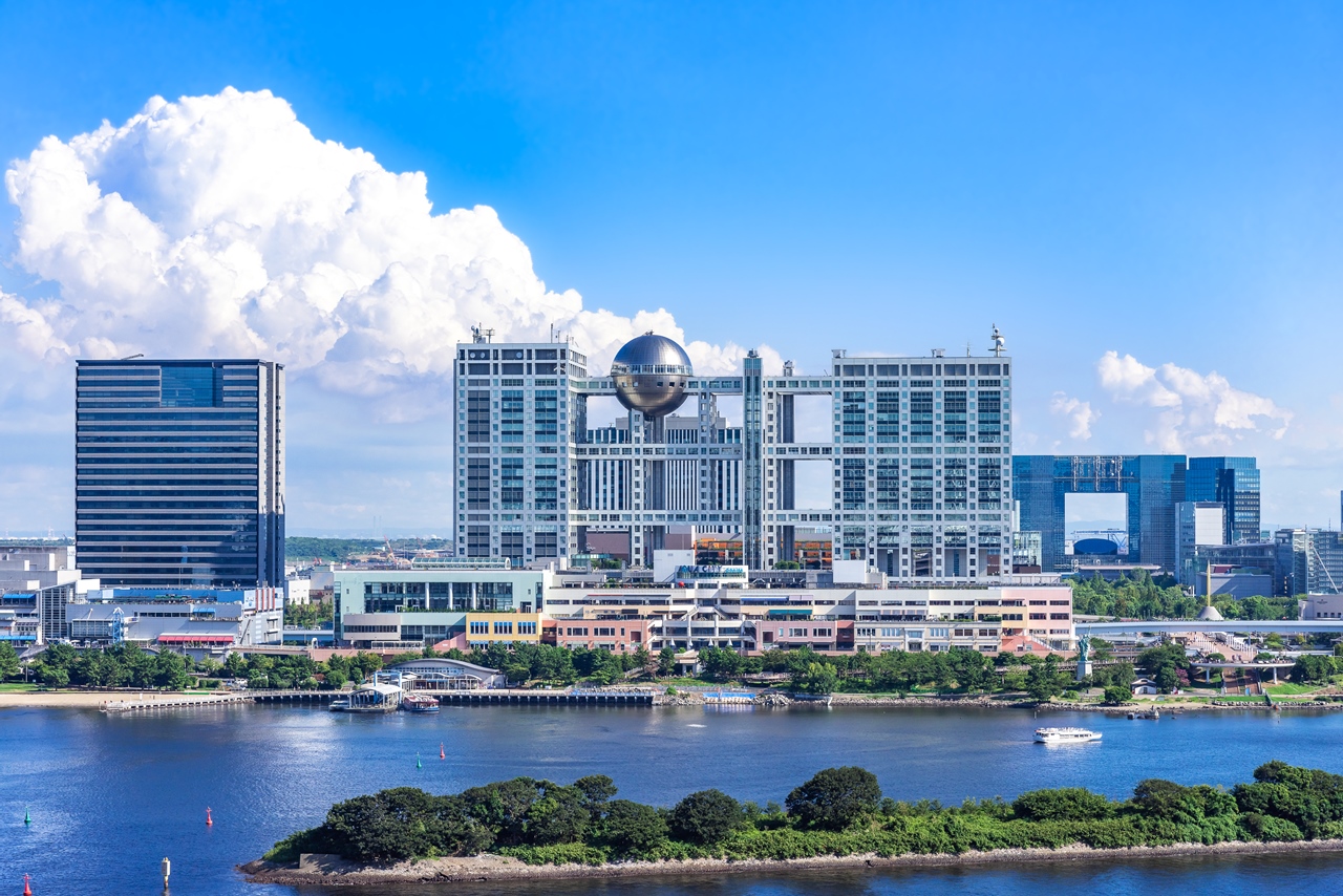 お台場フジテレビの景色