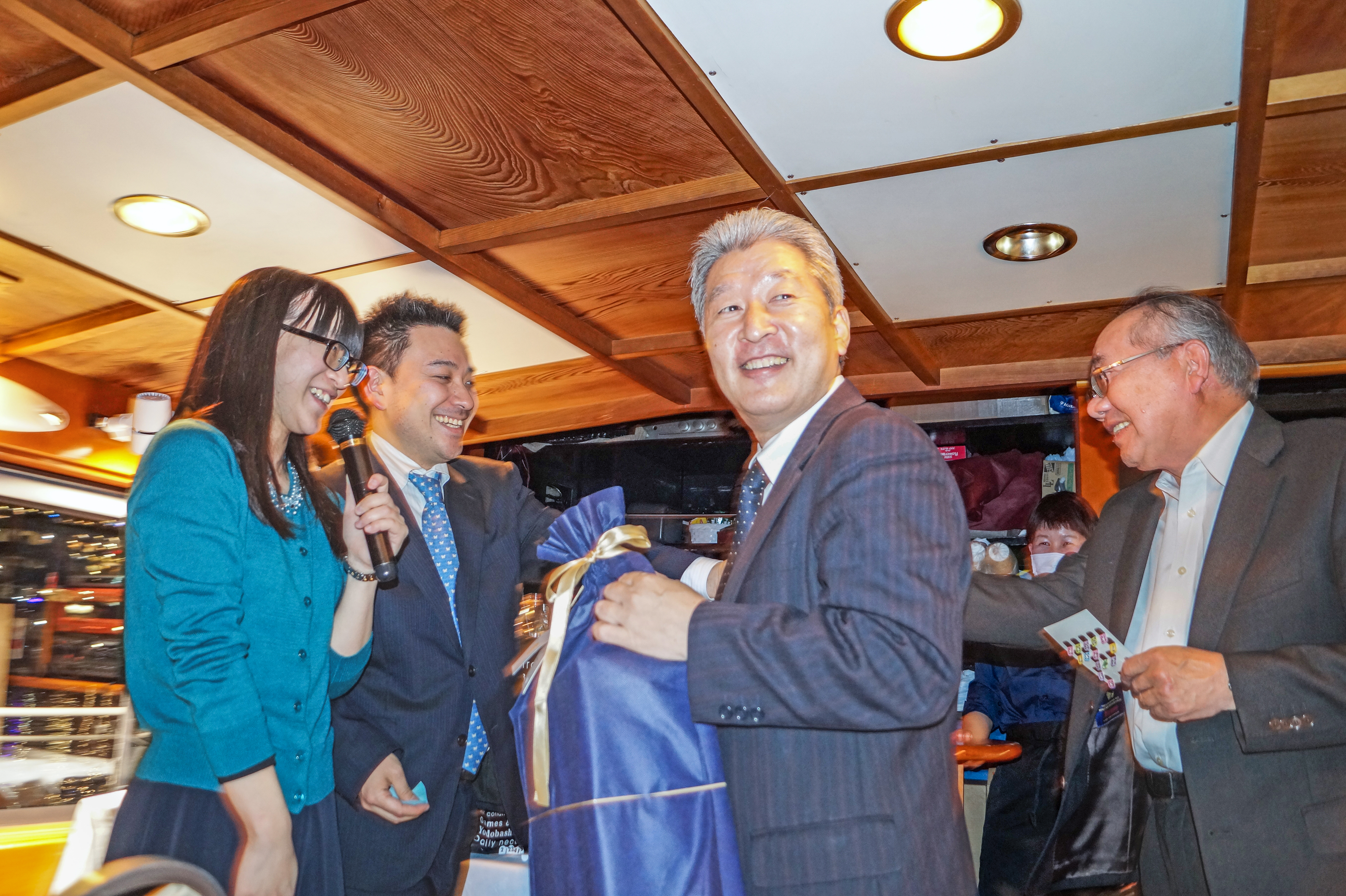 ビンゴ大会の様子