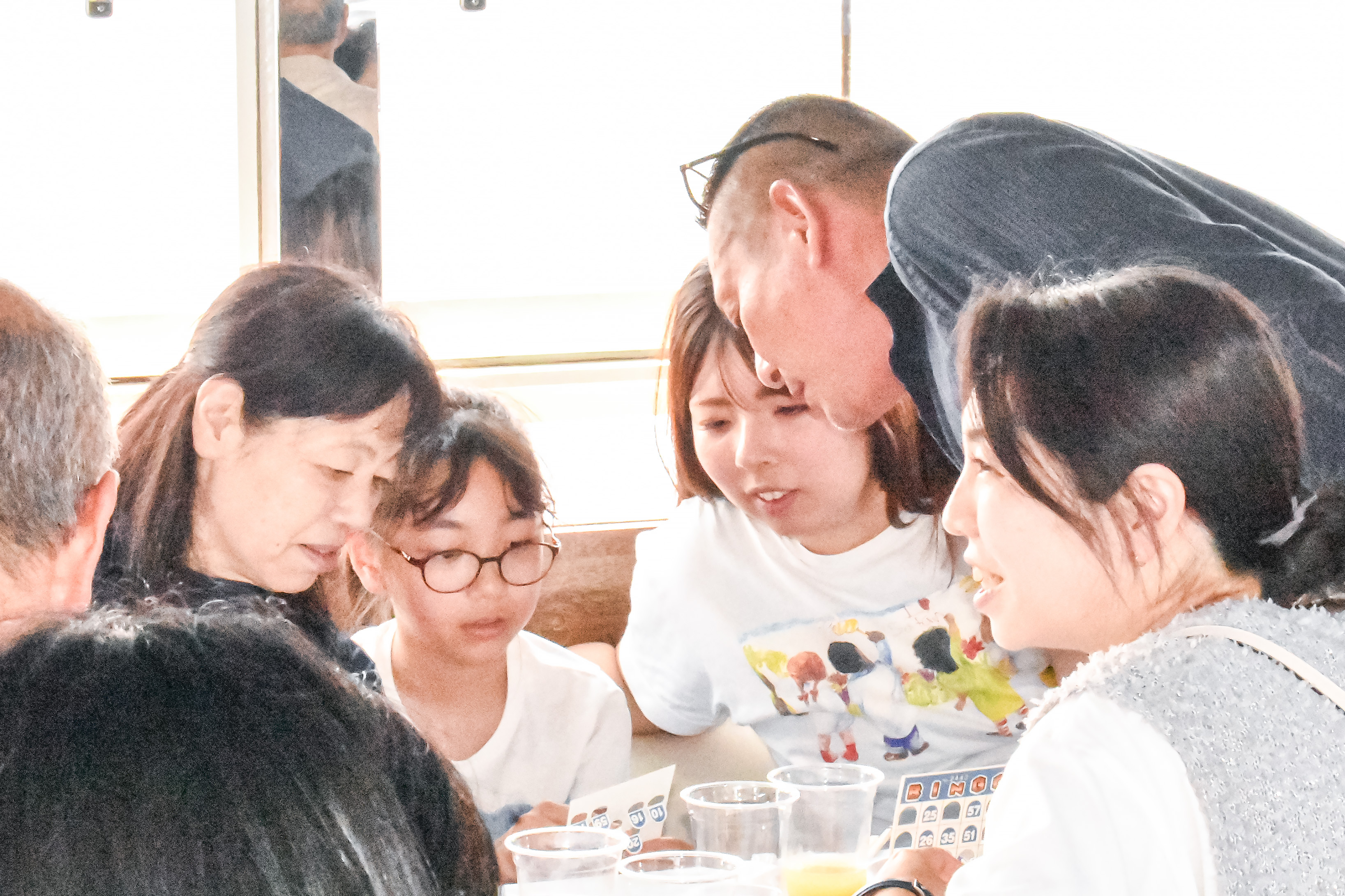 ビンゴゲーム中