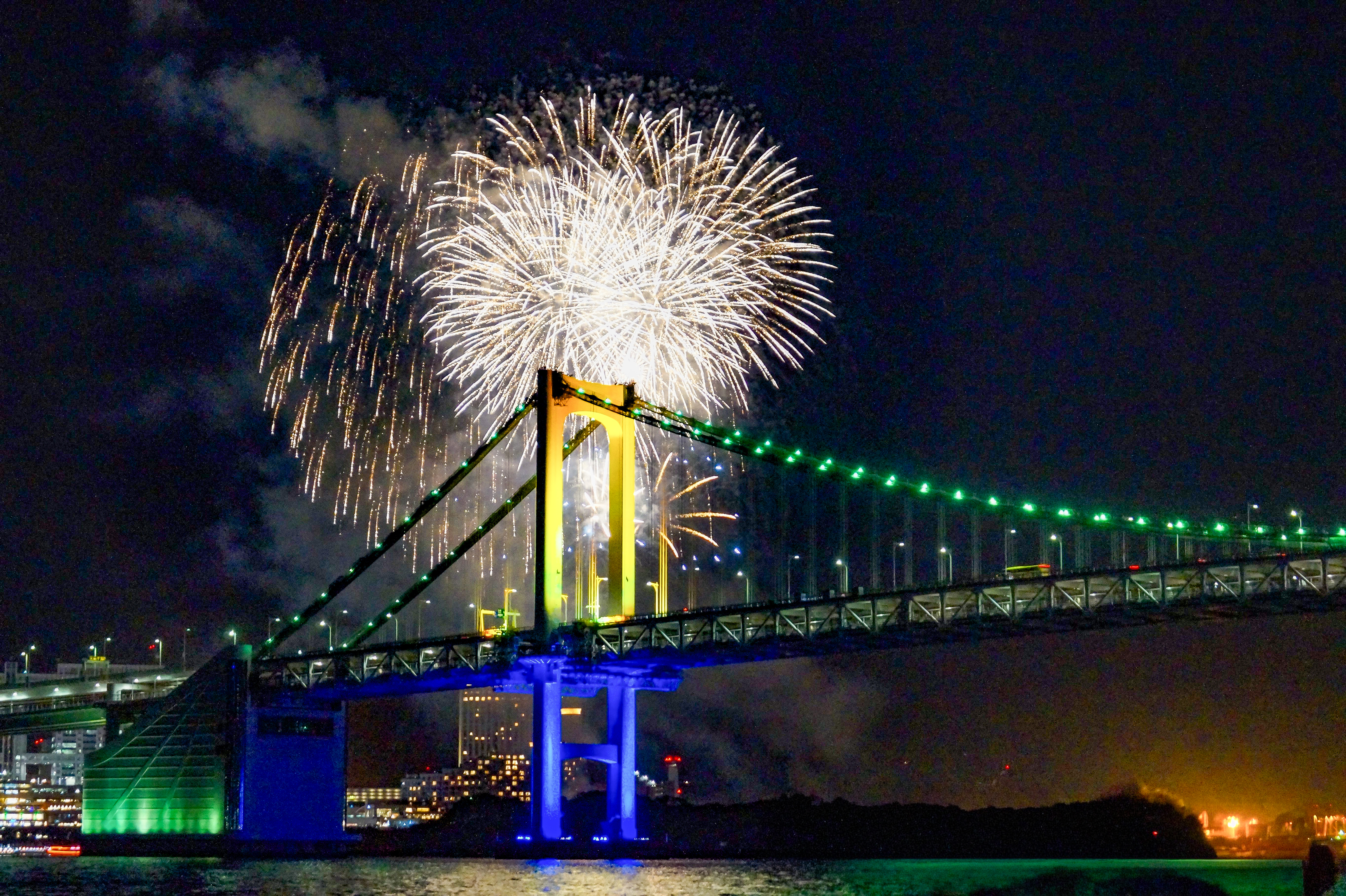 お台場レインボー花火